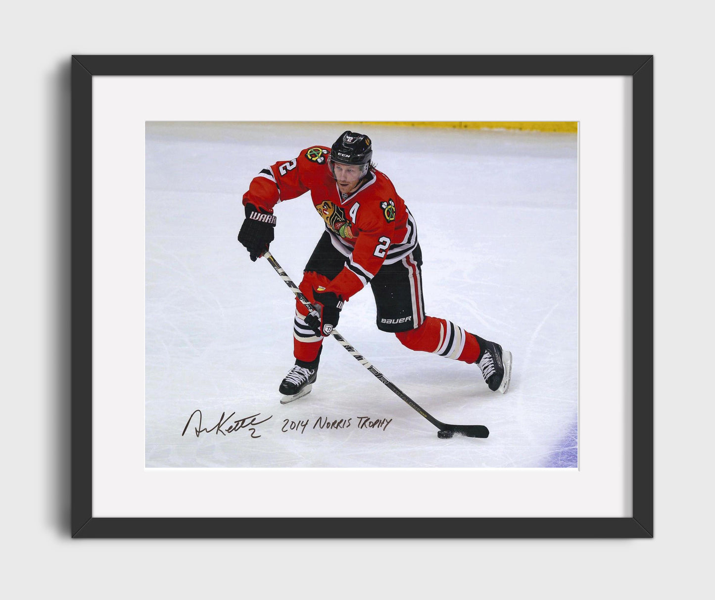 Duncan Keith - Chicago Hockey Skating Action Hockey Wall Art - hockey wall art print