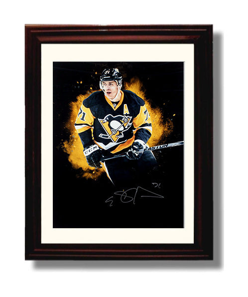Evgeni Malkin - Pittsburgh Hockey Power Skating Portrait Hockey Wall Art - hockey wall art print