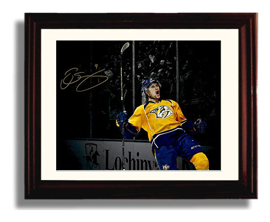 Filip Forsberg - Nashville Hockey Goal Celebration Hockey Wall Art - hockey wall art print