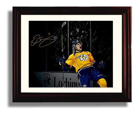 Filip Forsberg - Nashville Hockey Goal Celebration Hockey Wall Art - hockey wall art print