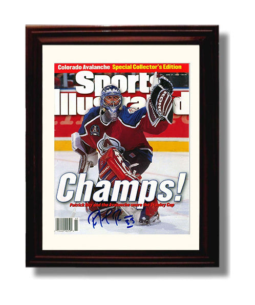 Patrick Roy - Colorado Hockey 1996 Si Stanley Cup Champions Cover Hockey Wall Art - hockey wall art print