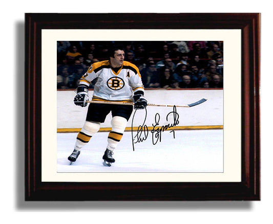 Phil Esposito - Boston Hockey Skating Action Hockey Wall Art - hockey wall art print