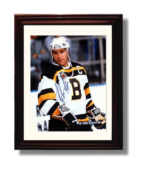 Ray Bourque - Bruins 75th Anniversary Captain Hockey Wall Art - hockey wall art print
