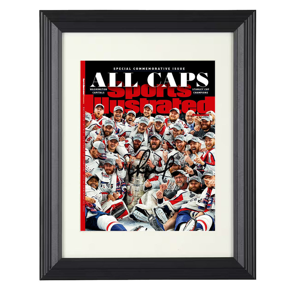 Washington Hockey 2018 Si Stanley Cup Champions Team Celebration Hockey Wall Art - hockey wall art print