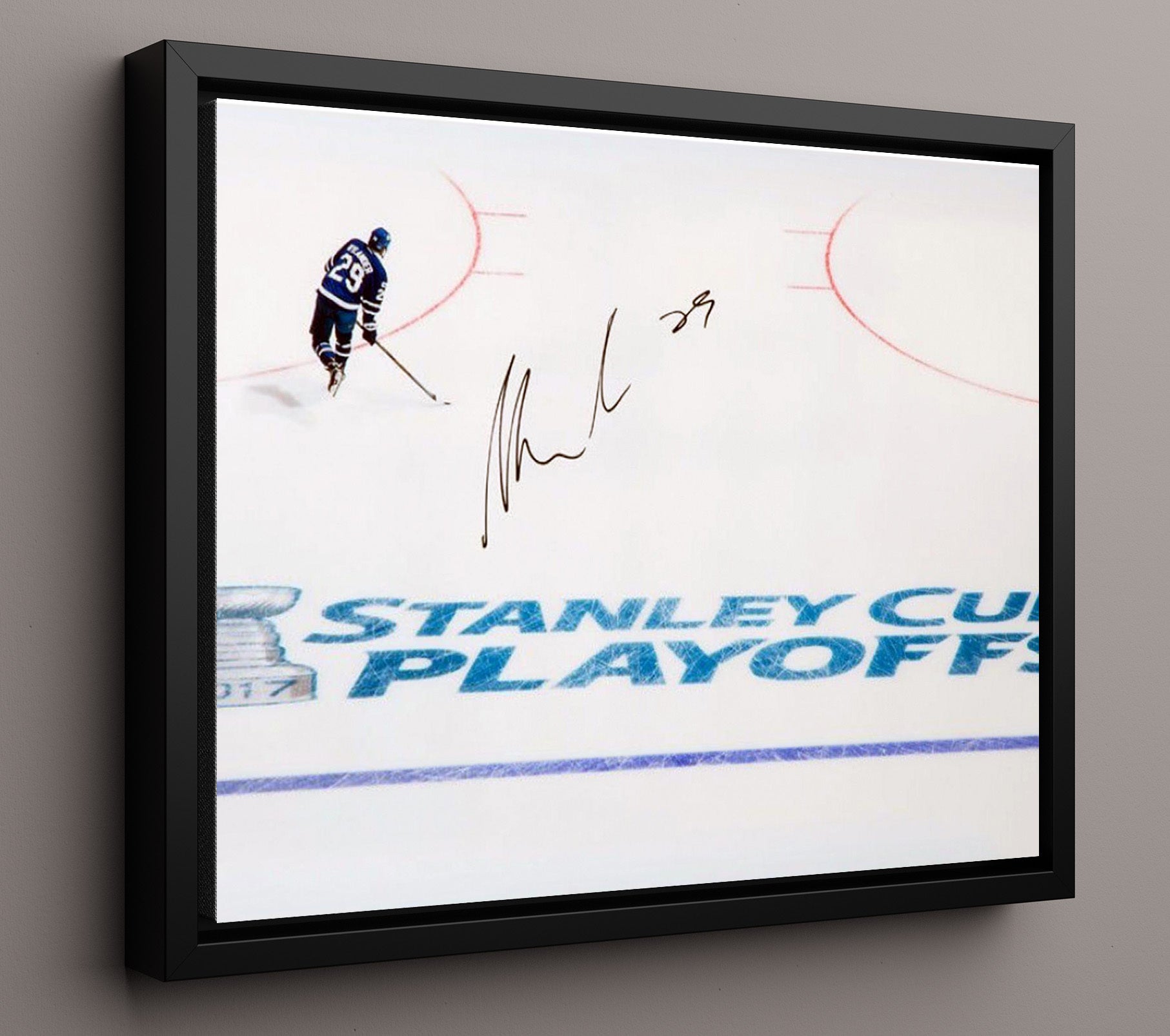 William Nylander - Toronto Hockey Skating Action Hockey Wall Art - hockey wall art print