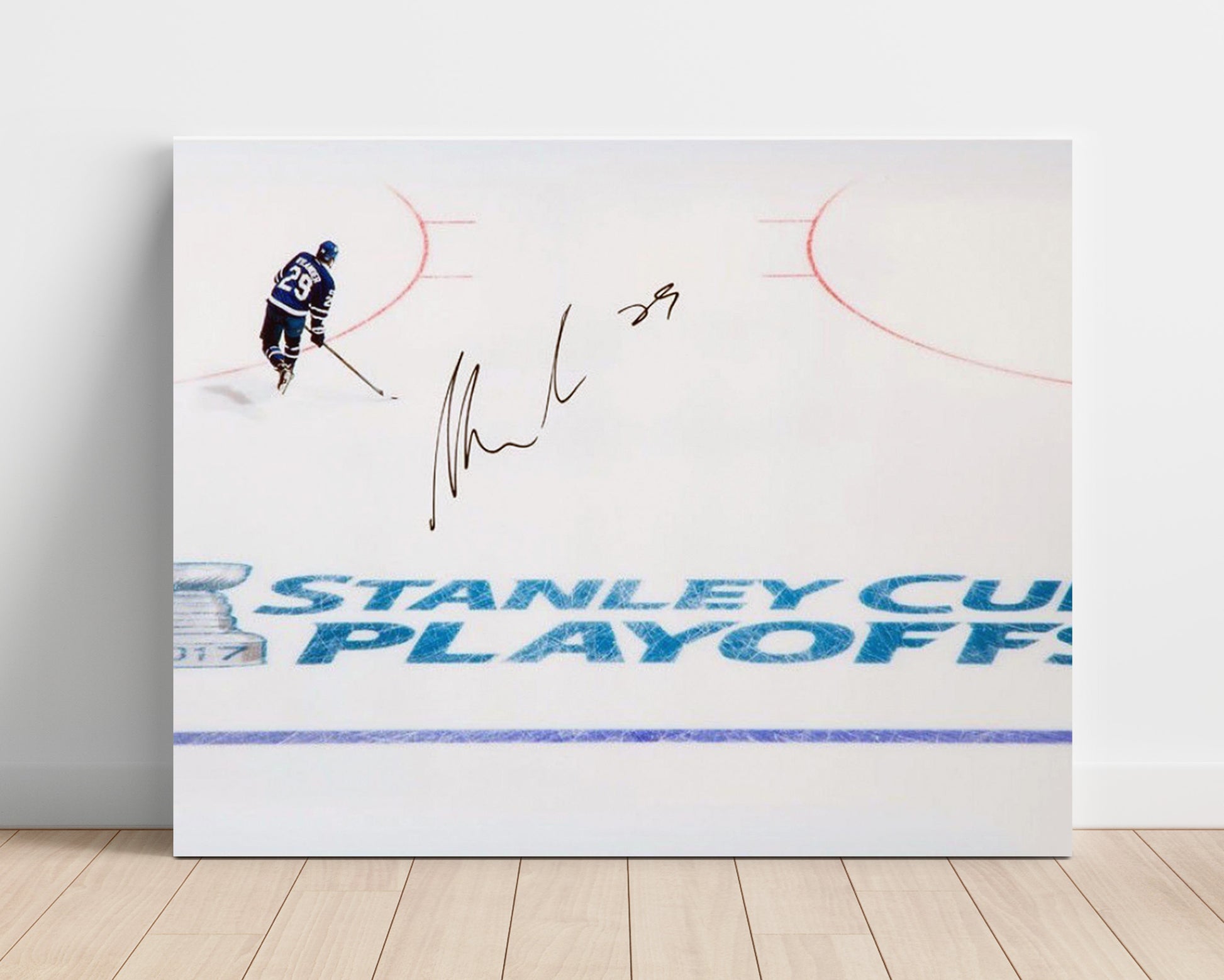 William Nylander - Toronto Hockey Skating Action Hockey Wall Art - hockey wall art print