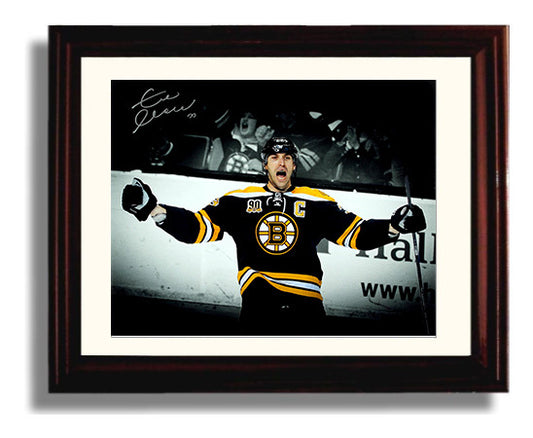 Zdeno Chara - Boston Hockey Captain Goal Celebration Hockey Wall Art - hockey wall art print