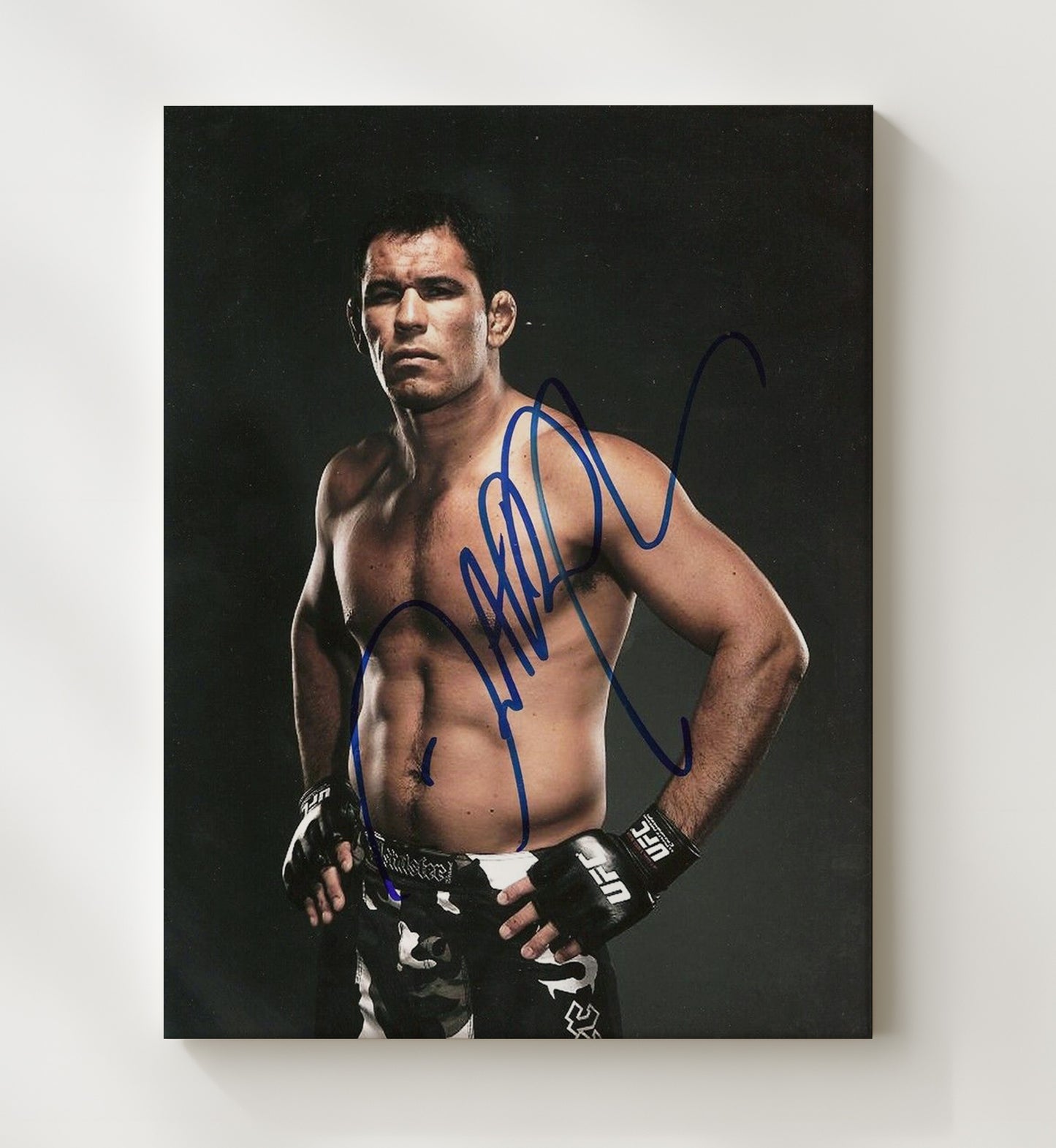 Antonio Nogueira - Studio Fighter Portrait MMA Wall Art 20x24 Canvas wall art print – MMA Wall Art decor