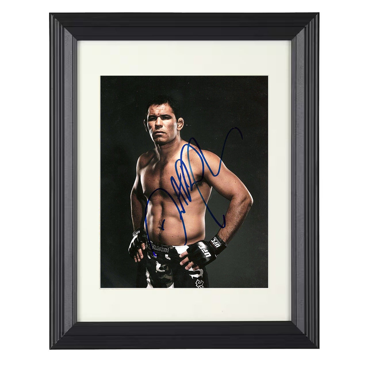 Antonio Nogueira – Classic Fighter Image 8x10 matted black framed MMA wall art