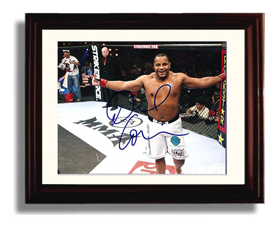 Daniel Cormier - Strikeforce Victory Pose MMA Wall Art 8x10 Beveled Frame wall art print – MMA Wall Art decor