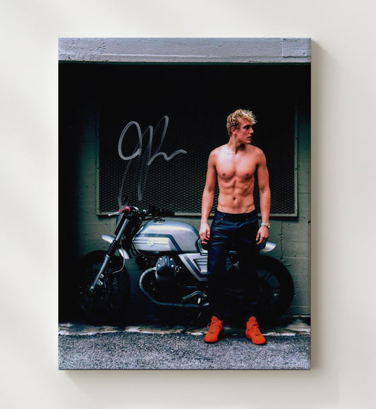 Logan Paul - Motorcycle Style 8x10 Canvas MMA wall art