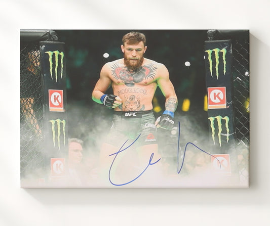 Conor McGregor - Walkout Through Smoke 8x10 Canvas MMA wall art