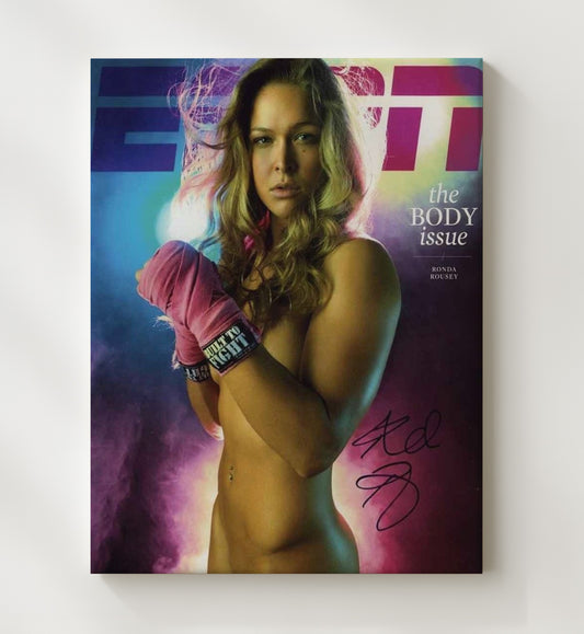 Ronda Rousey - ESPN Body Issue Cover 8x10 Canvas MMA wall art
