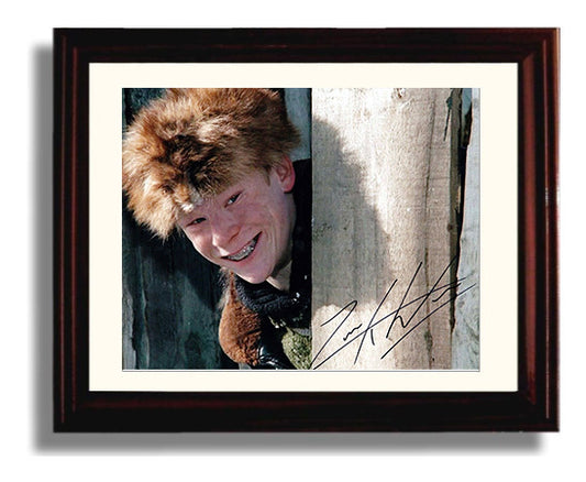 A Christmas Story - Zack Ward - Scut Farkus - Fur Hat Braces Photograph movie wall art 8x10 Beveled Frame