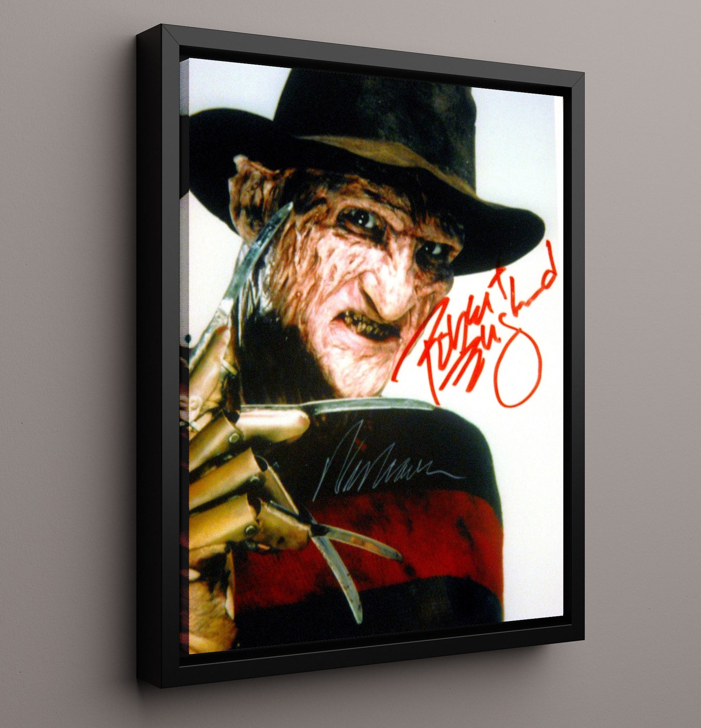 A Nightmare on Elm Street - Robert Englund - Freddy Krueger - Dream Stalker movie wall art 16x20 Framed Canvas