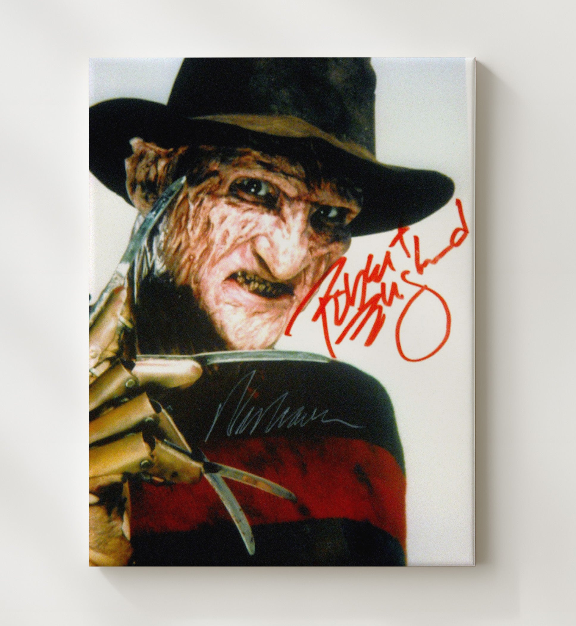 A Nightmare on Elm Street - Robert Englund - Freddy Krueger - Dream Stalker movie wall art 20x24 Canvas