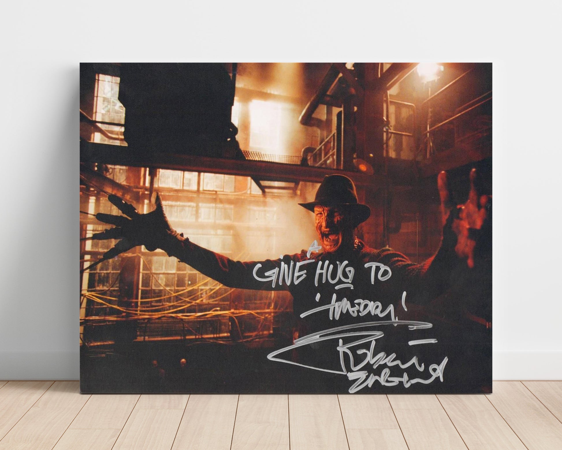 A Nightmare on Elm Street - Robert Englund - Sweet dreams slasher movie wall art 16x20 Unframed Print