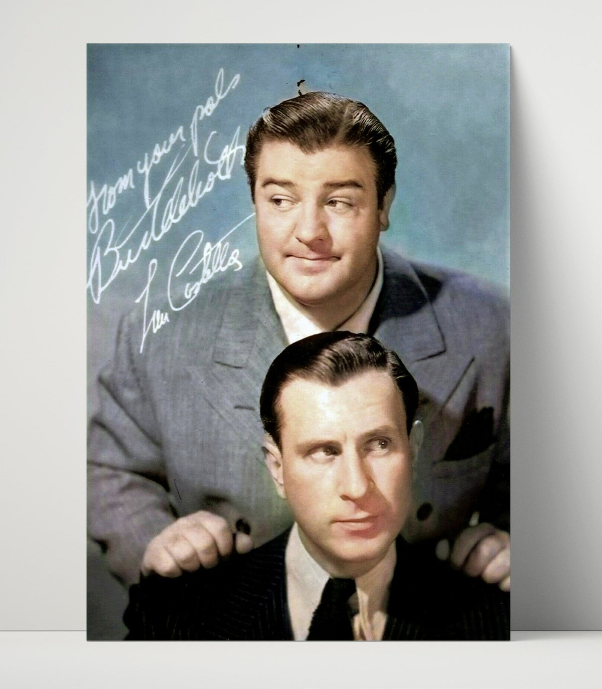 Abbott and Costello - Lou Costello Comedy Duo Classic Studio Look movie wall art 16x20 Unframed Print