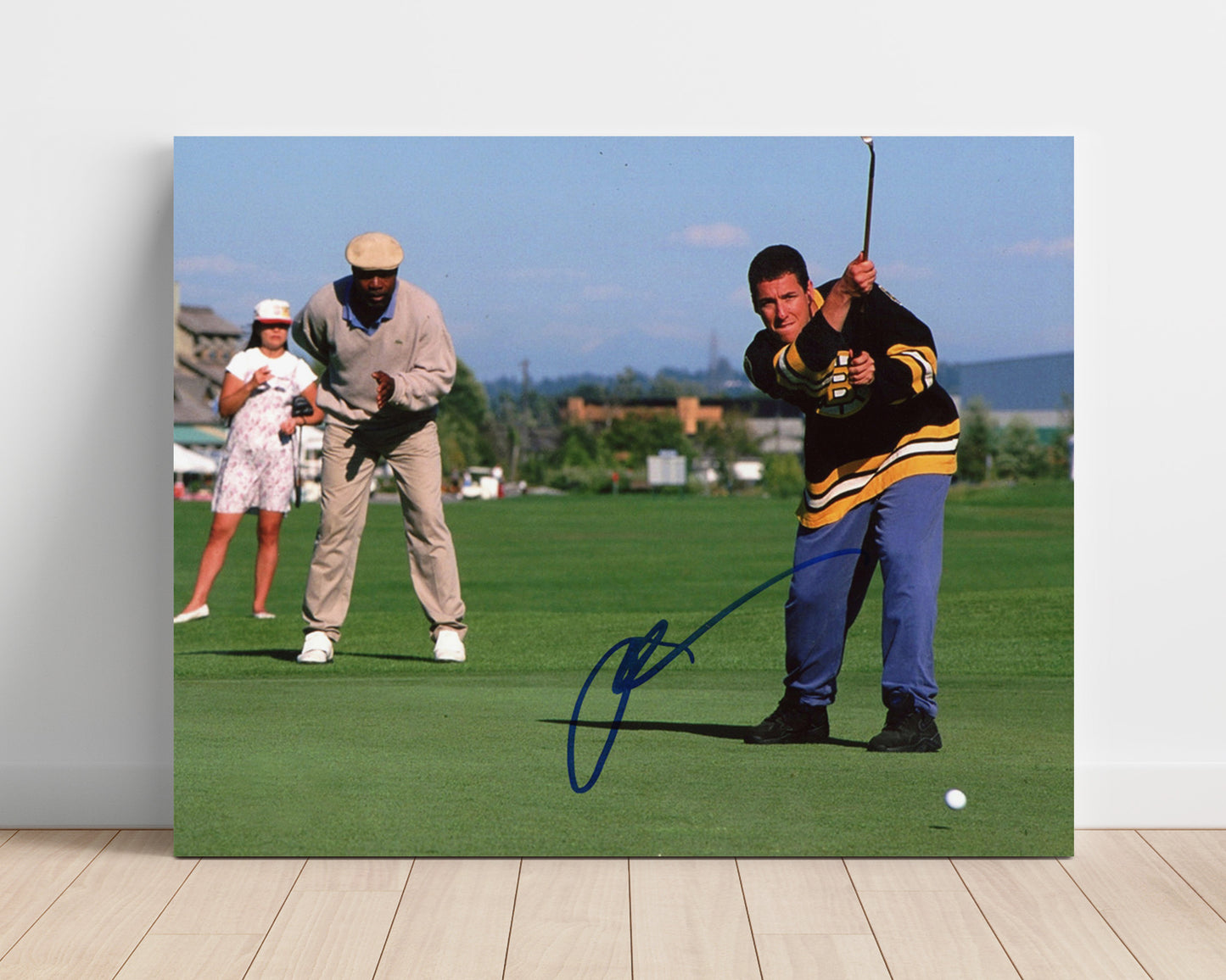 Adam Sandler - Happy Gilmore - Swing Hard and Laugh Harder Vintage Movie Wall Art - 16x20 Unframed Print movie decor