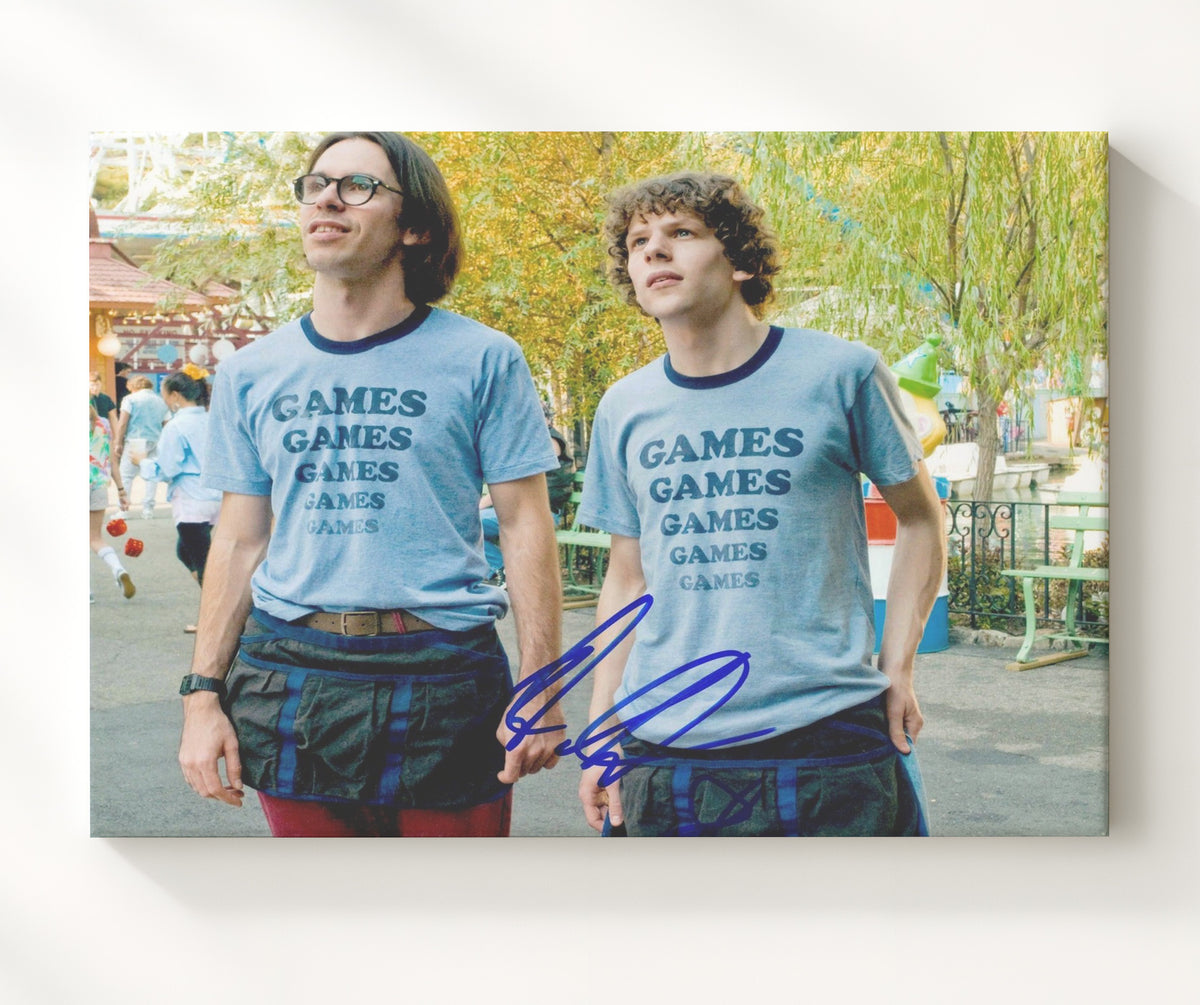 Adventureland - Martin Starr - Joel - Games shirt theme park uniform movie wall art 20x24 Canvas