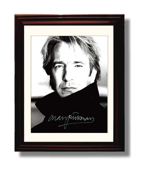 Alan Rickman - Dark Elegance movie wall art 8x10 Beveled Frame