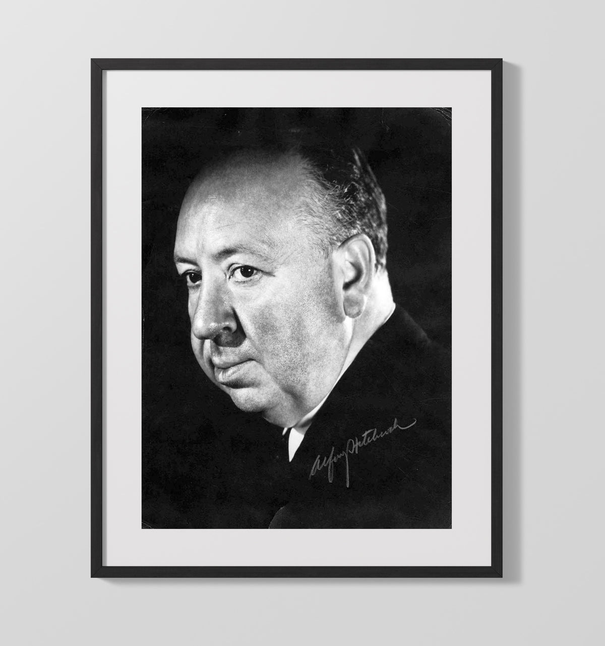 Alfred Hitchcock - Legendary Thriller Director movie wall art 16x20 Gallery Frame