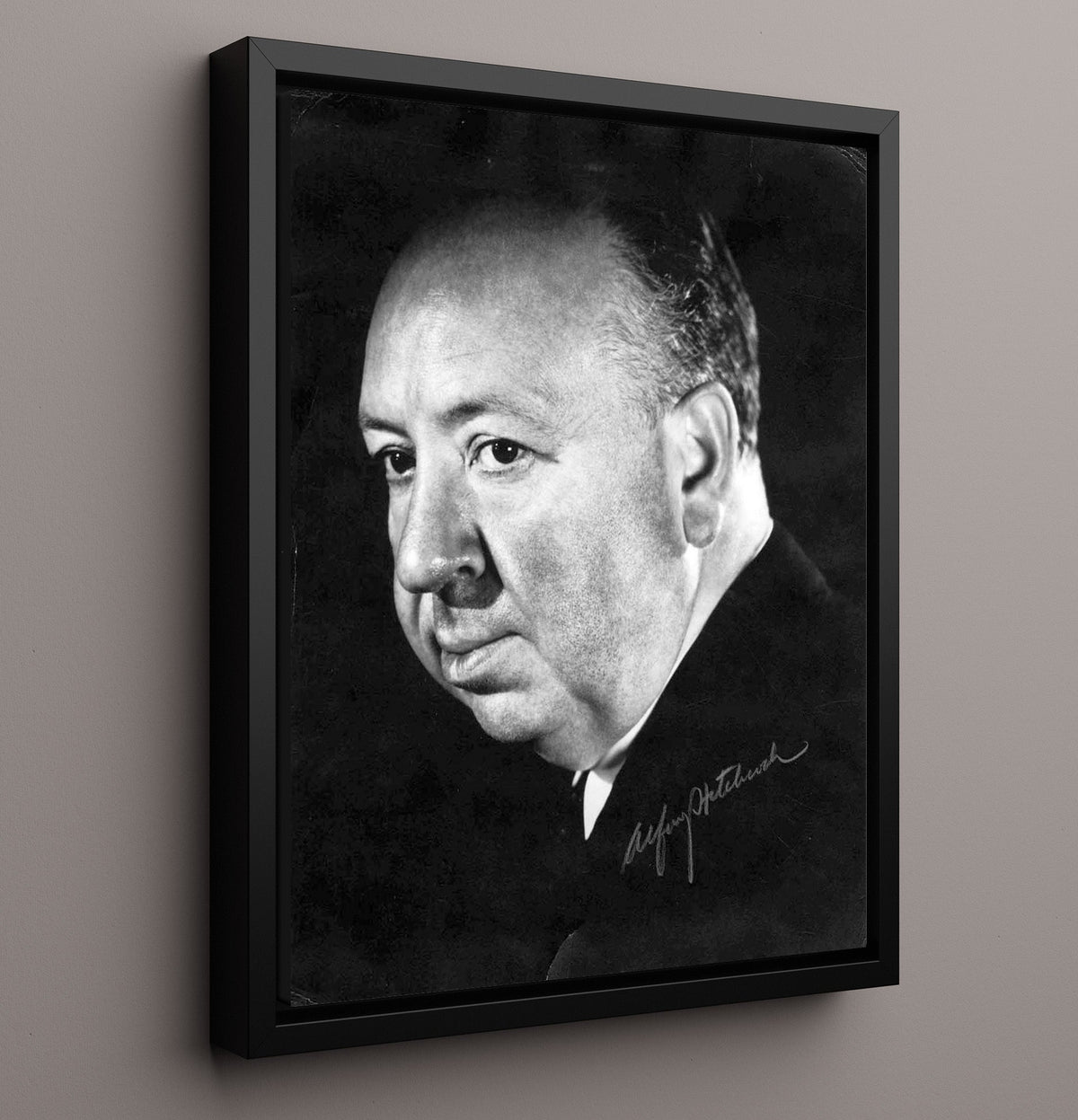 Alfred Hitchcock - Legendary Thriller Director movie wall art 16x20 Gallery Frame