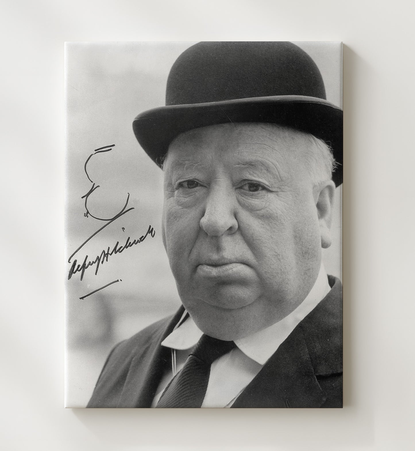Alfred Hitchcock - The Master Vintage Movie Wall Art - 20x24 Canvas movie decor