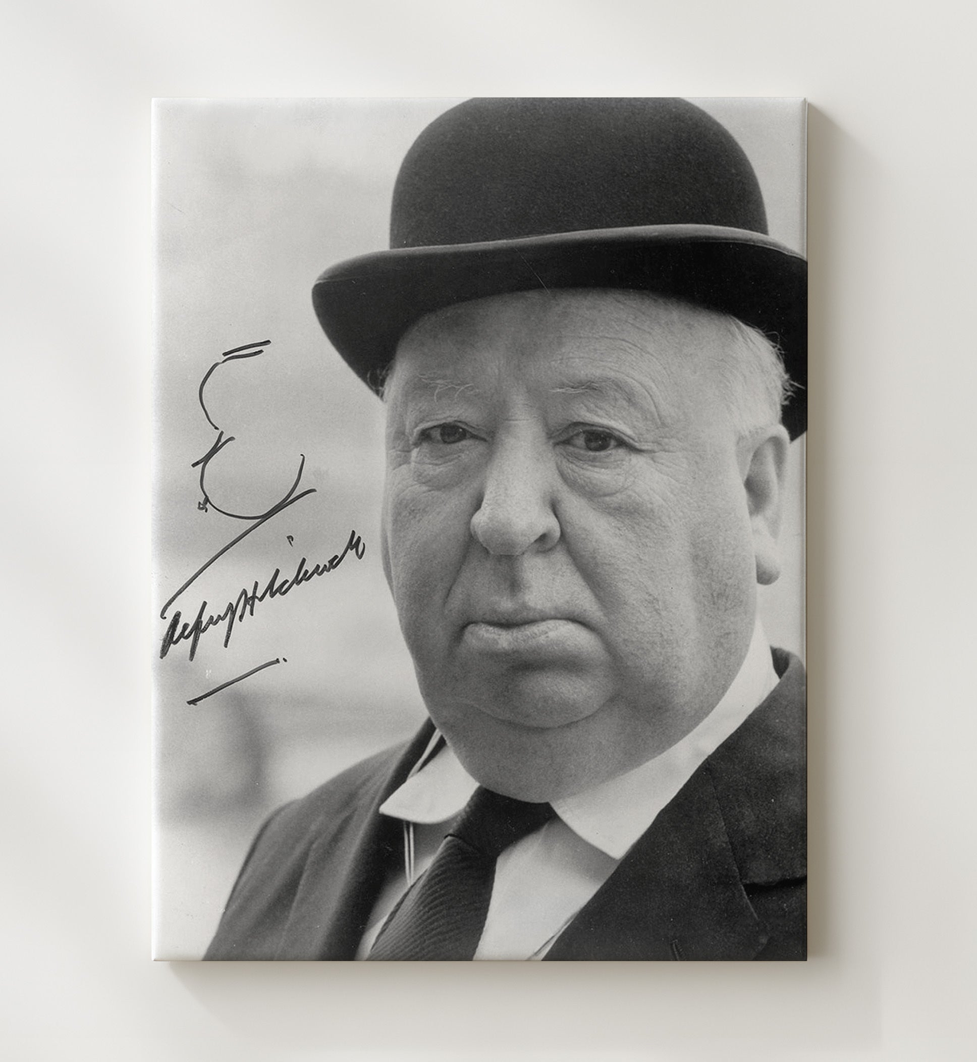 Alfred Hitchcock - The Master movie wall art 20x24 Canvas