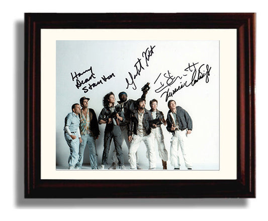 Aliens Cast - Aliens - Squad Goals in Space movie wall art 8x10 Beveled Frame