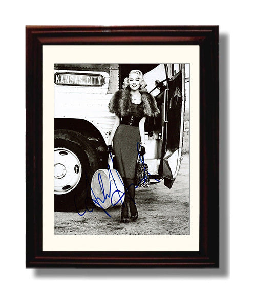 Amber Heard - Glamour Studio Photograph movie wall art 8x10 Beveled Frame