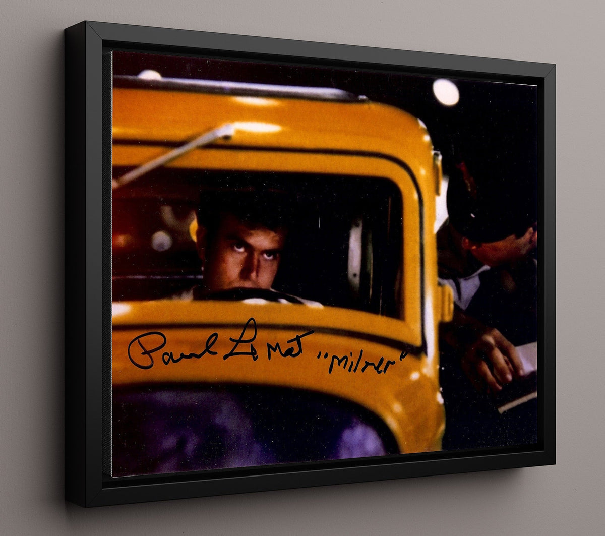 American Graffiti - Paul Le Mat - John Milner - Night drive stare movie wall art 16x20 Gallery Frame