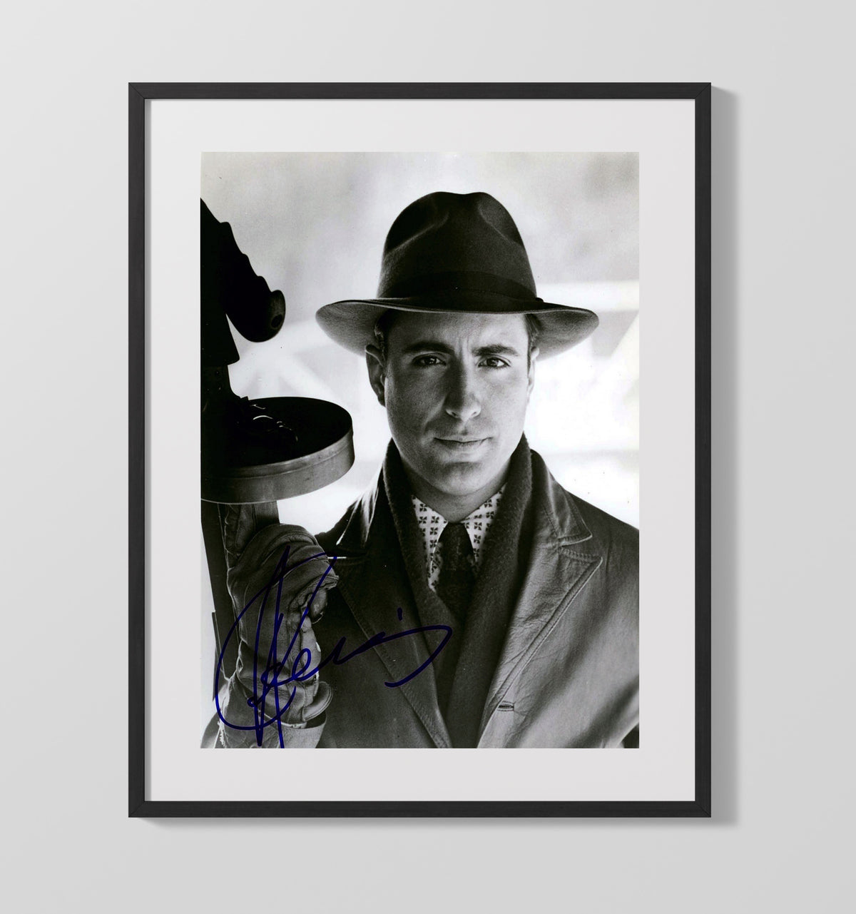 Andy Garcia - Classic Black-and-White Photograph movie wall art 16x20 Gallery Frame
