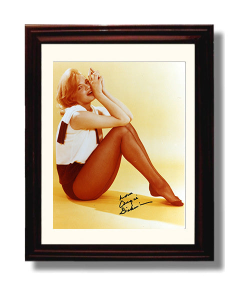 Angie Dickinson - Golden Glamour movie wall art 8x10 Beveled Frame