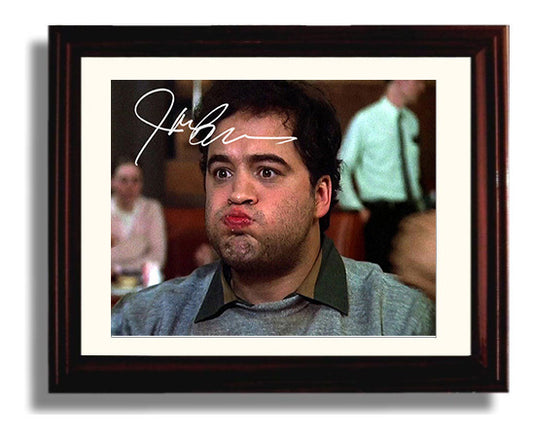 Animal House - John Belushi - Bluto Blutarsky - Cafeteria food fight chaos movie wall art 8x10 Beveled Frame