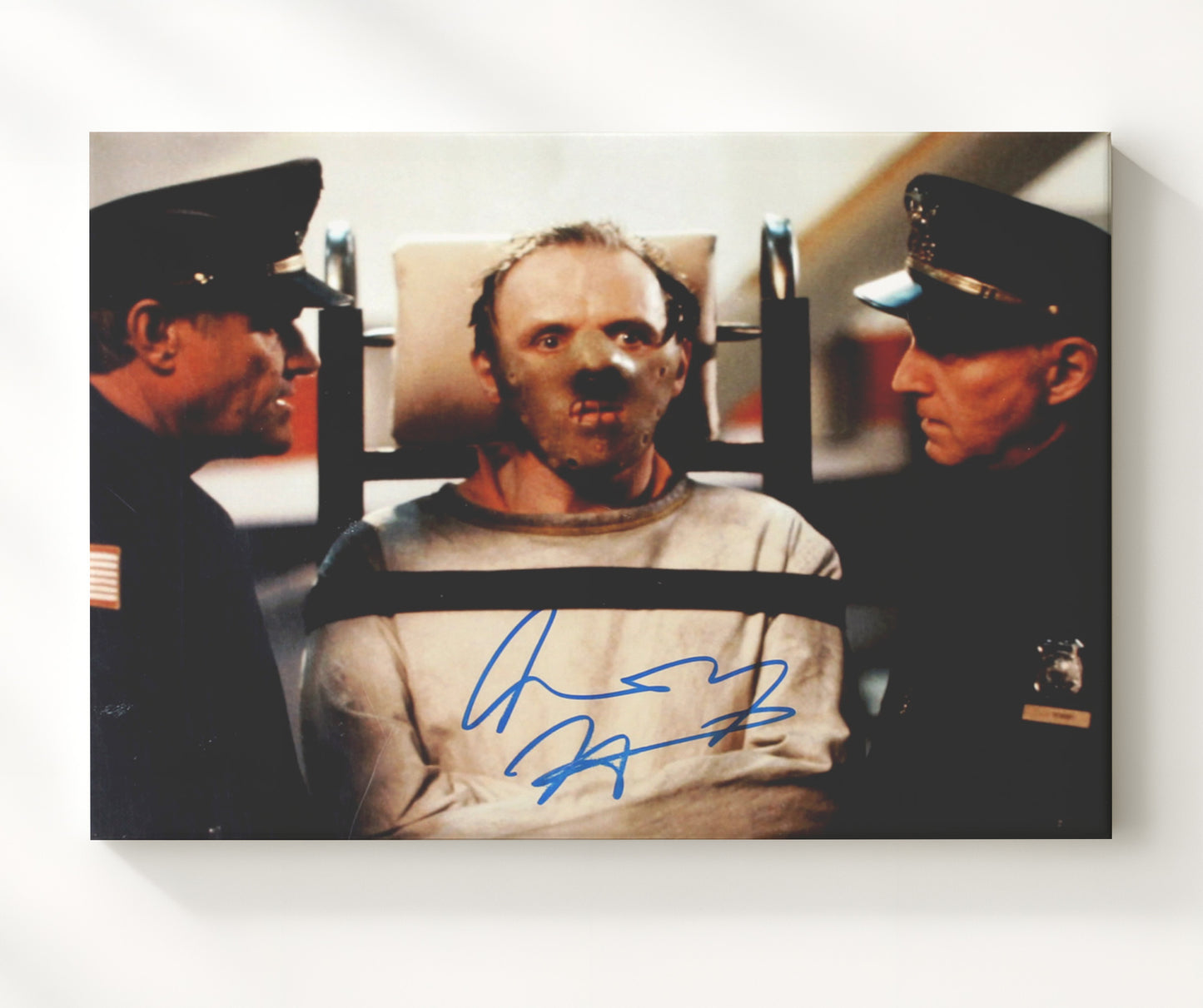 Anthony Hopkins - Silence of the Lambs - Dinner Plans Gone Wrong movie wall art 20x24 Canvas