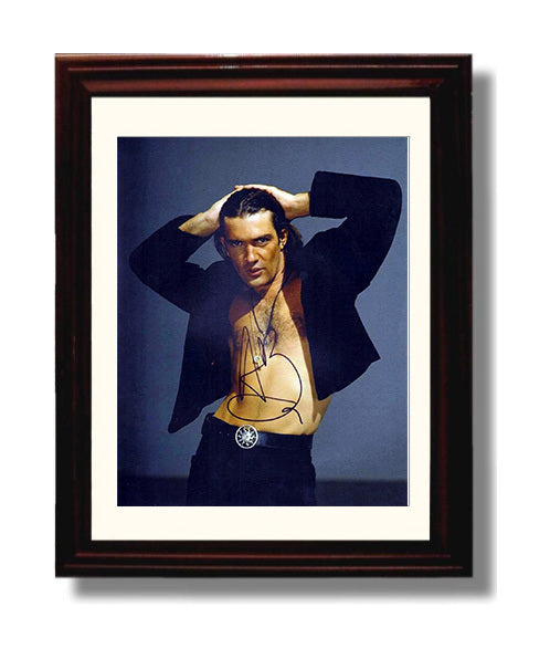 Antonio Banderas - Studio Photograph movie wall art 8x10 Beveled Frame