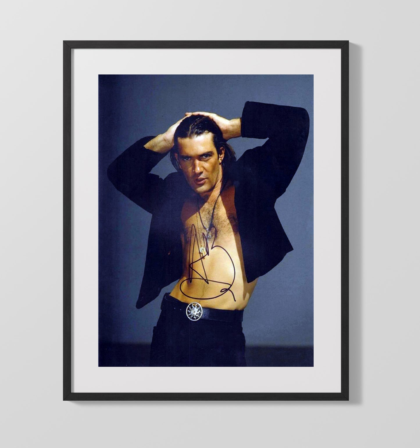 Antonio Banderas - Studio Photograph movie wall art 16x20 Gallery Frame