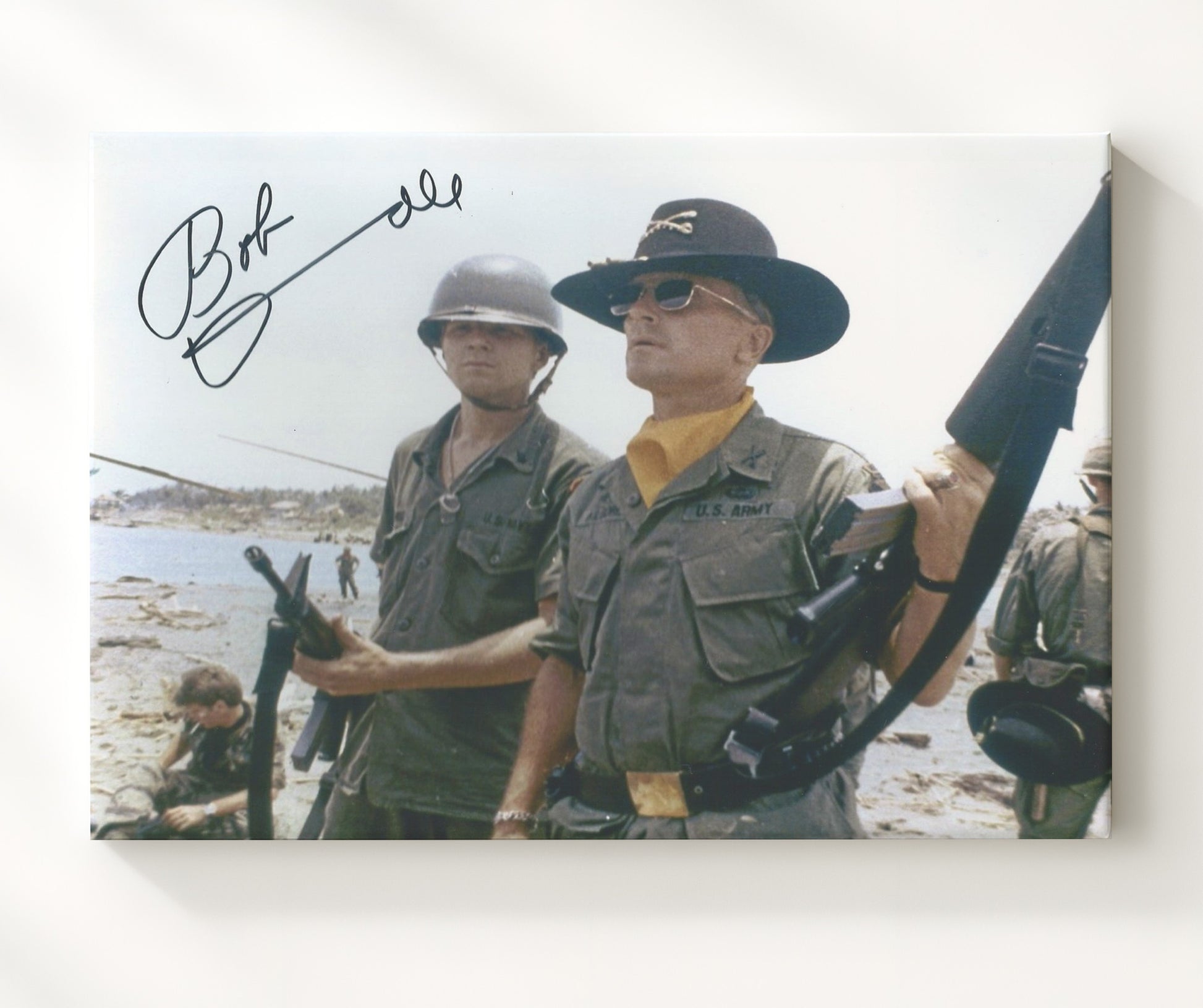 Apocalypse Now - Robert Duvall - Smells like victory Vintage Movie Wall Art - 20x24 Canvas movie decor