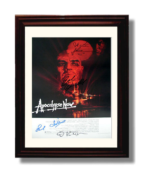 Apocalypse Now - Signed Inferno movie wall art 8x10 Beveled Frame