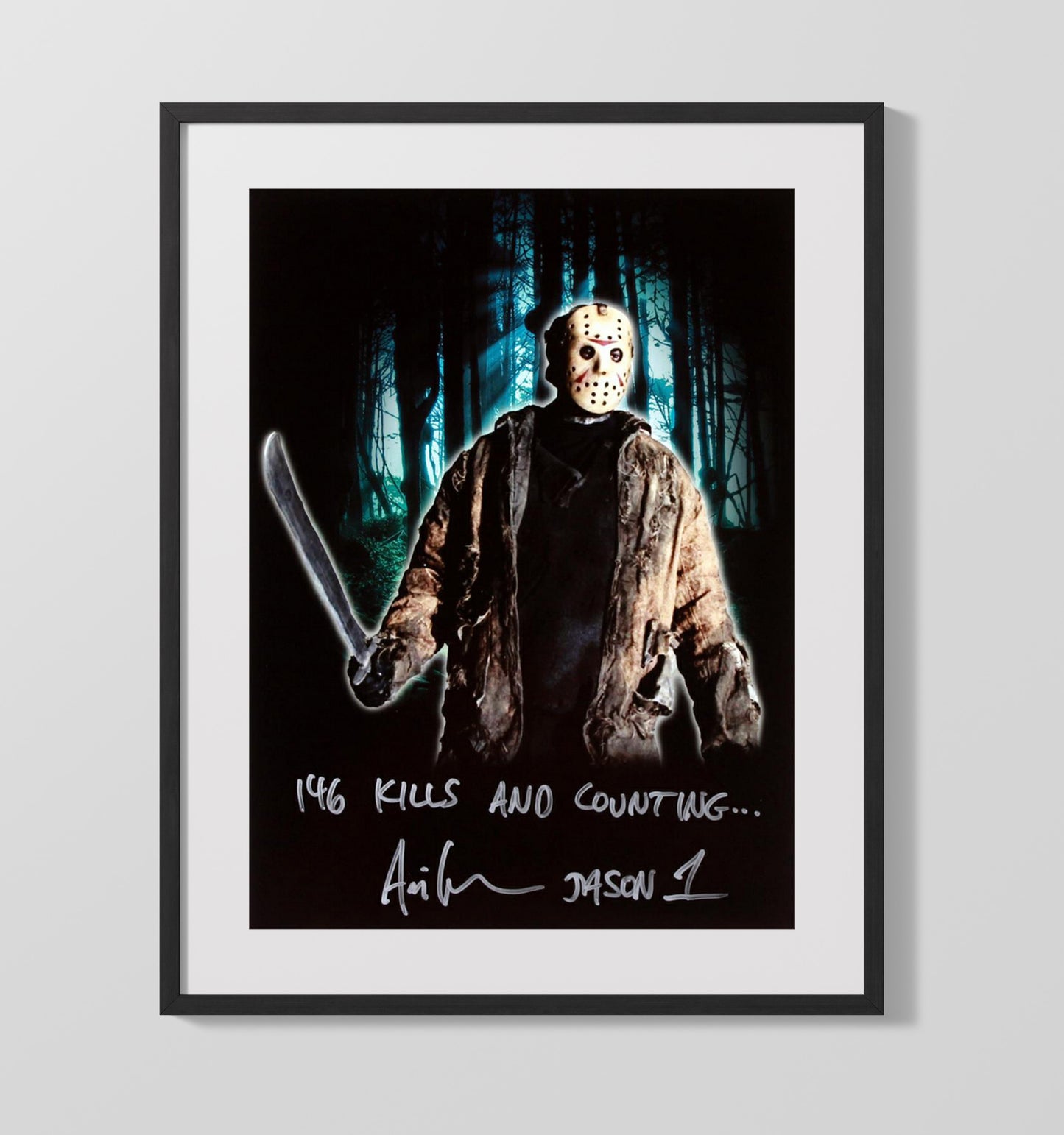 Ari Lehman - Jason Lives Vintage Movie Wall Art - 16x20 Gallery Frame movie decor