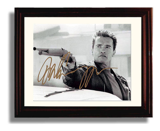 Arnold Schwarzenegger - Terminator - I'll Be Back movie wall art 8x10 Beveled Frame