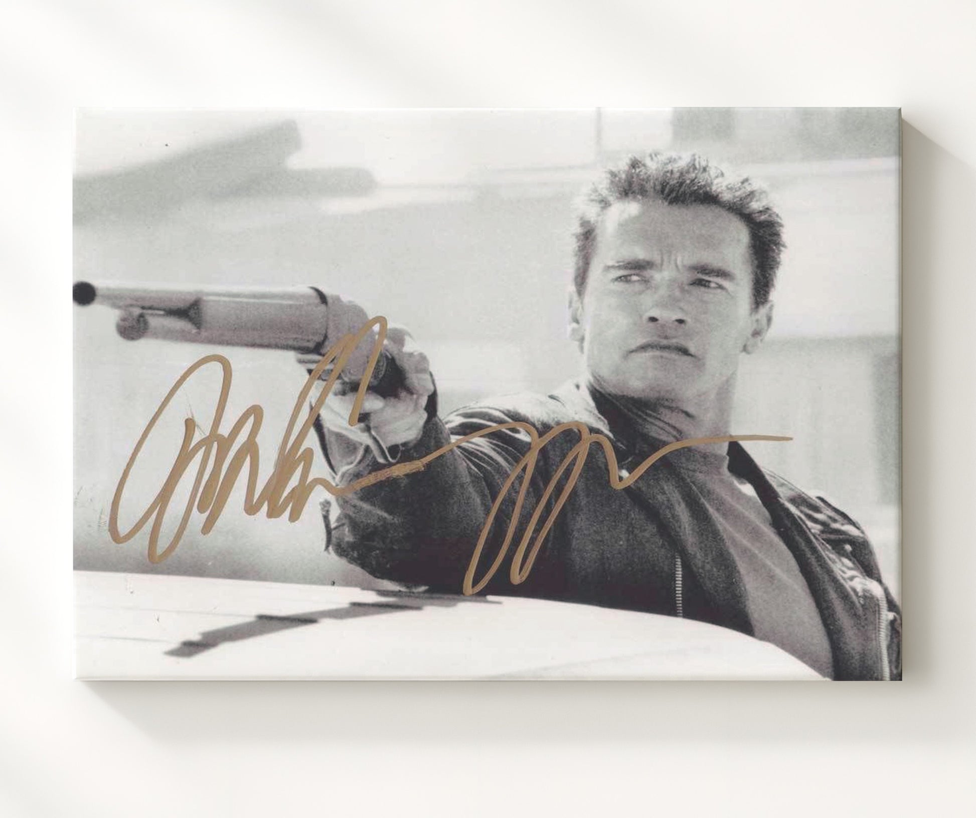 Arnold Schwarzenegger - Terminator - I'll Be Back movie wall art 20x24 Canvas