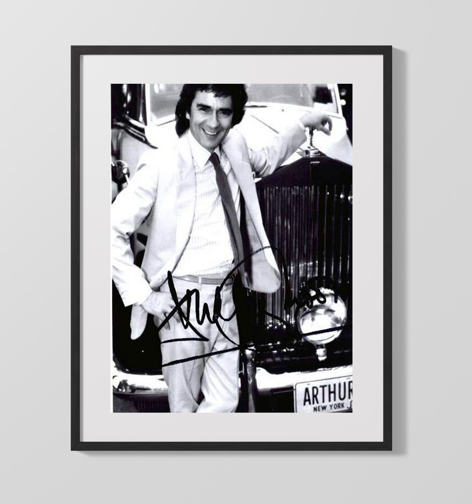 Arthur - Dudley Moore - Arthur Bach - Champagne Billionaire Mischief movie wall art 16x20 Gallery Frame