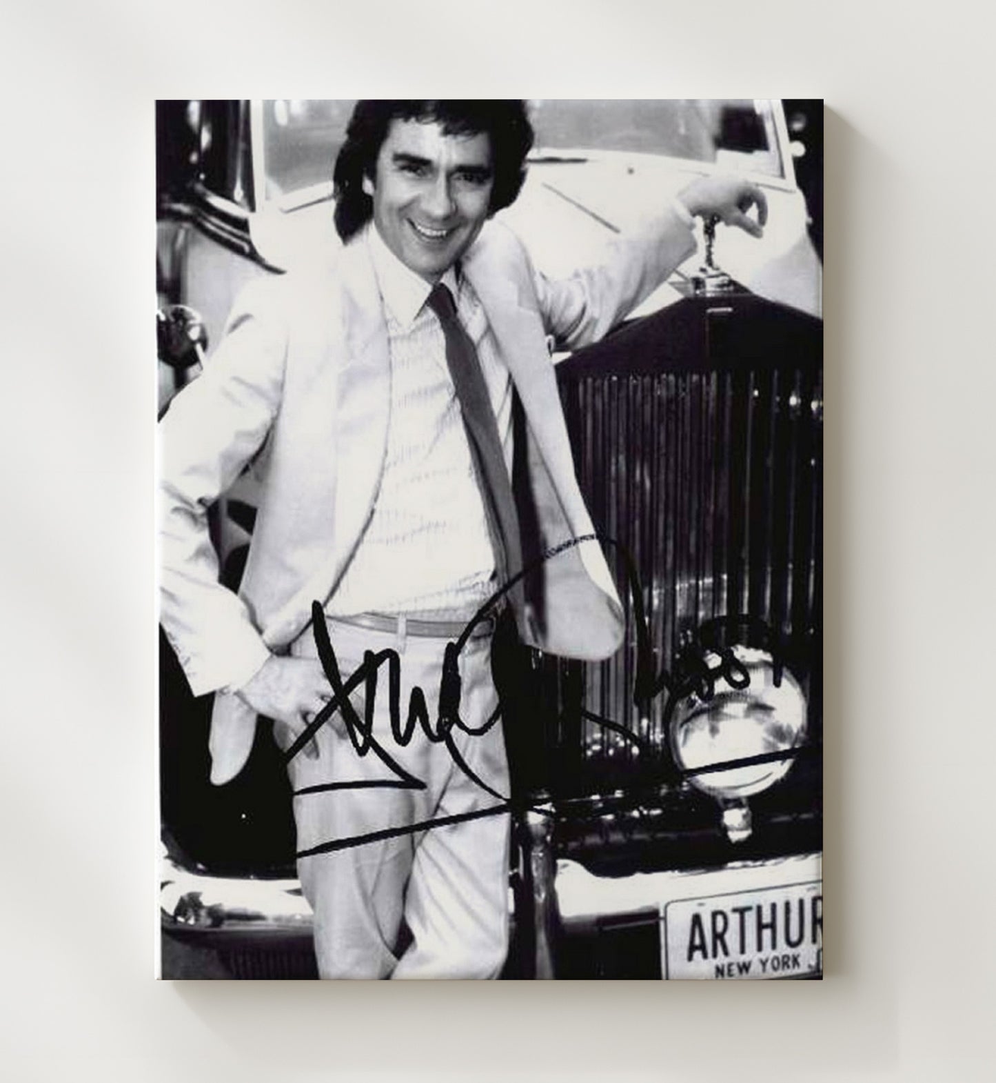 Arthur - Dudley Moore - Arthur BachChampagne Billionaire Mischief Vintage Movie Wall Art - 20x24 Canvas movie decor