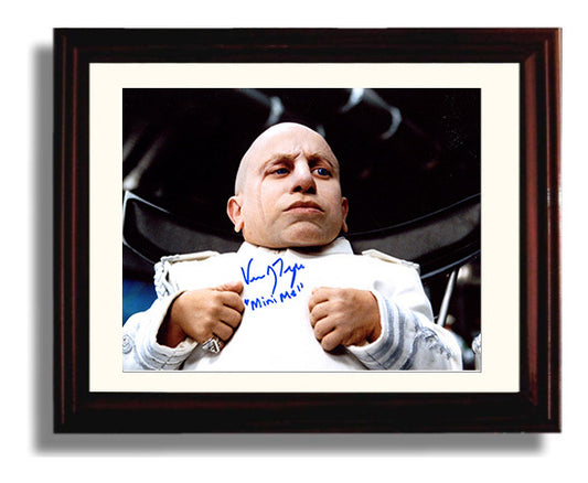Austin Powers - Verne Troyer - Mini-Me - Suit grip stare movie wall art 8x10 Beveled Frame