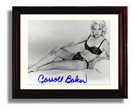 Baby Doll - Carroll Baker - Baby Doll - Seductive chaise lounge movie wall art 8x10 Beveled Frame