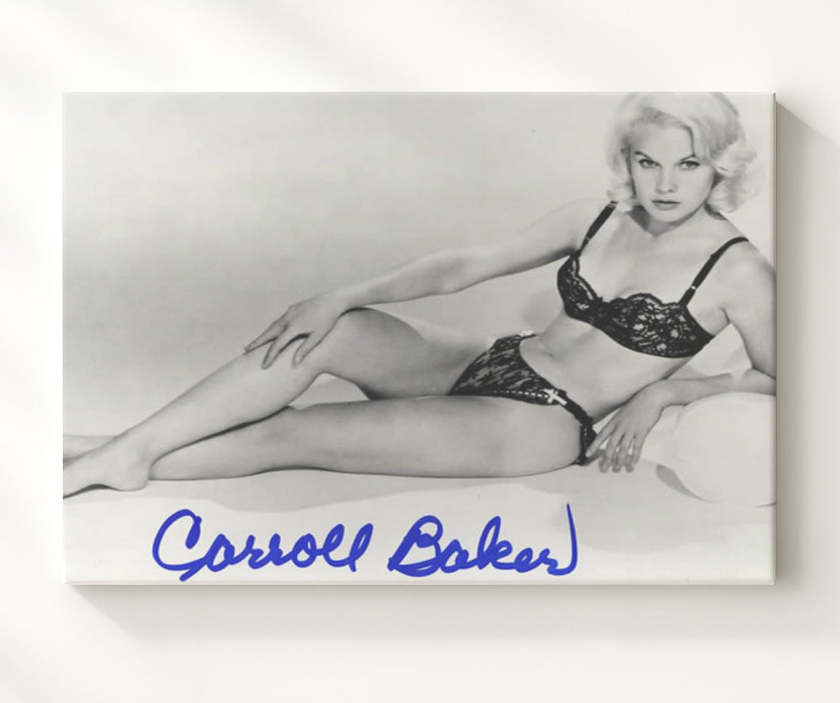 Baby Doll - Carroll Baker - Baby Doll - Seductive chaise lounge movie wall art 8x10 Beveled Frame