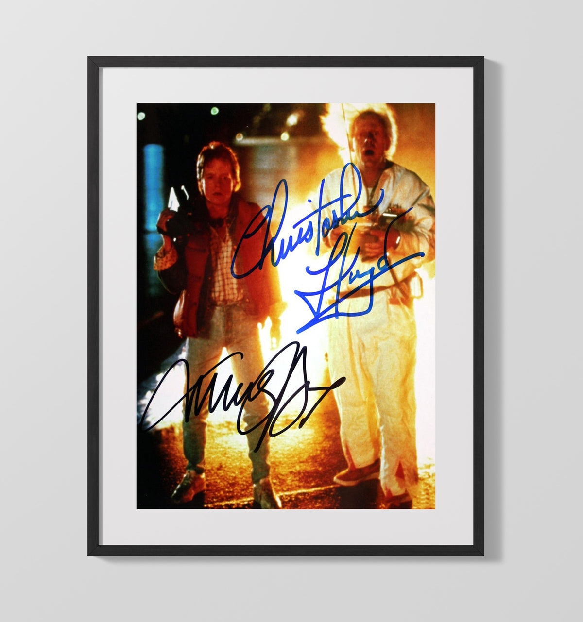 Back to the Future - Great Scott movie wall art 16x20 Gallery Frame