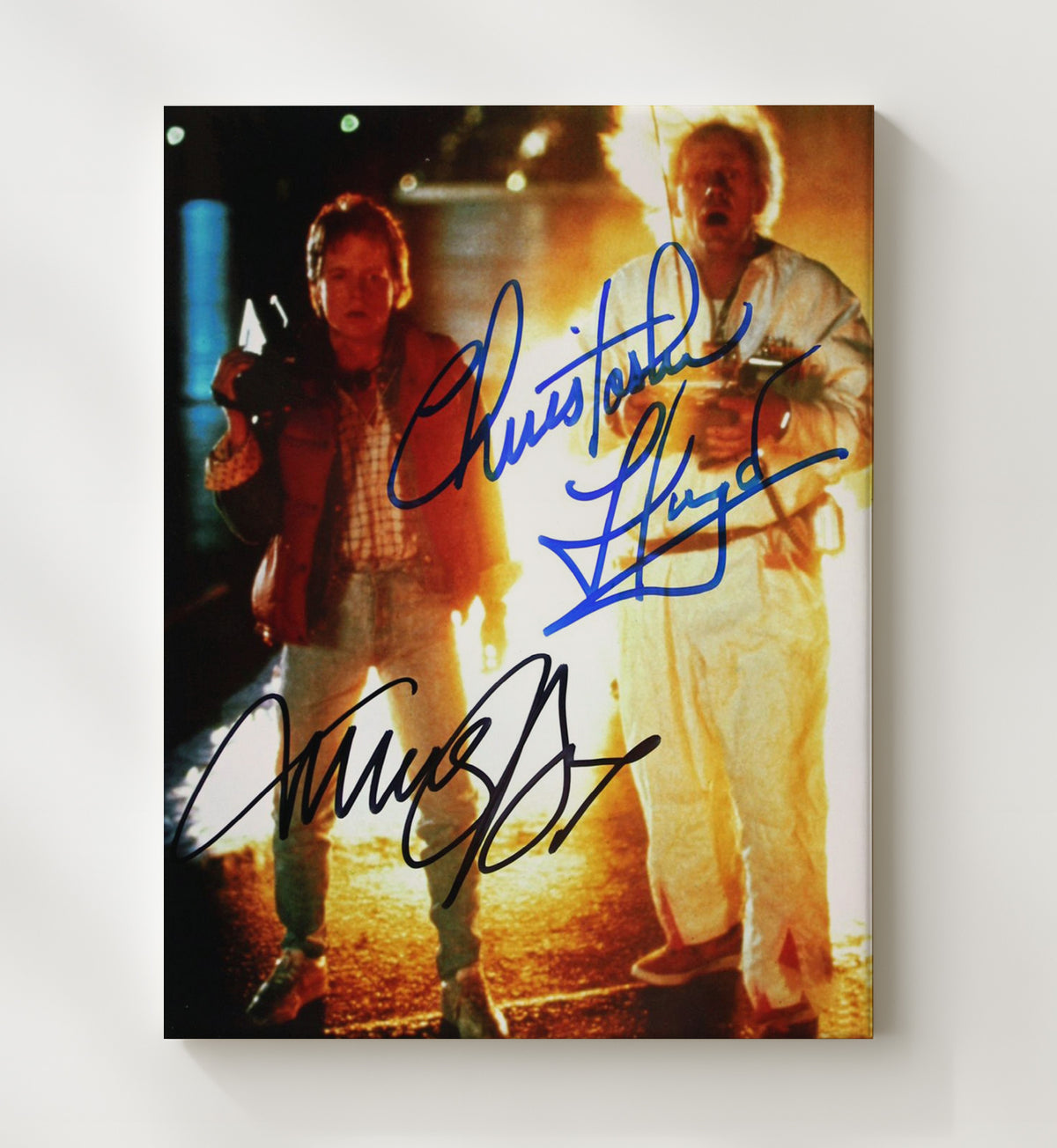 Back to the Future - Great Scott movie wall art 20x24 Canvas